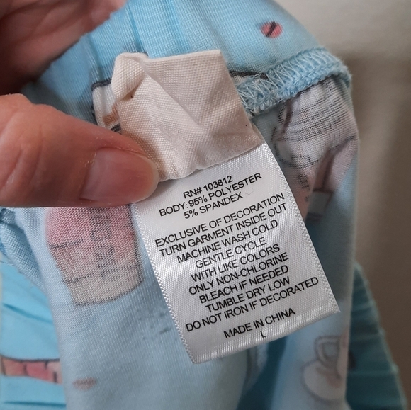 Nite Nite Munki Munki Frappuccino Coffee Lover PJ Set L - Picture 10 of 10